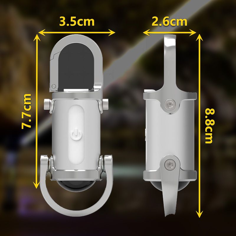 🔥1200LM Super Bright Mini Keychain Flashlight