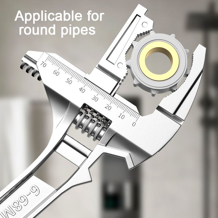 ⏳Ograniczona czasowo zniżka 50%💥Klucz do zlewu dwustronny z rozwarciem szczęk 6–68 mm