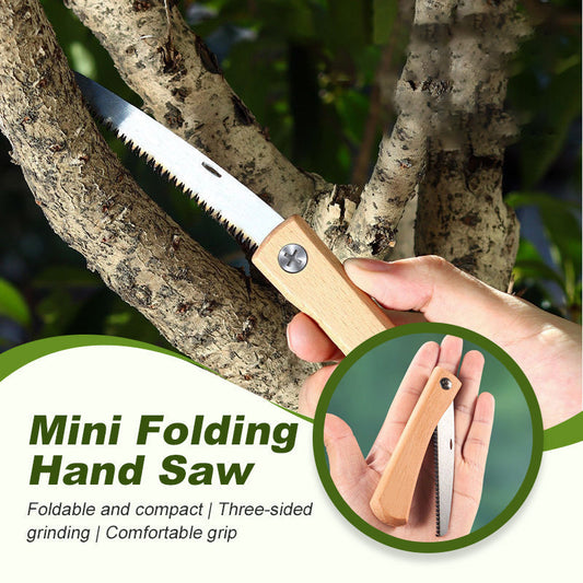 Mini folding hand saw