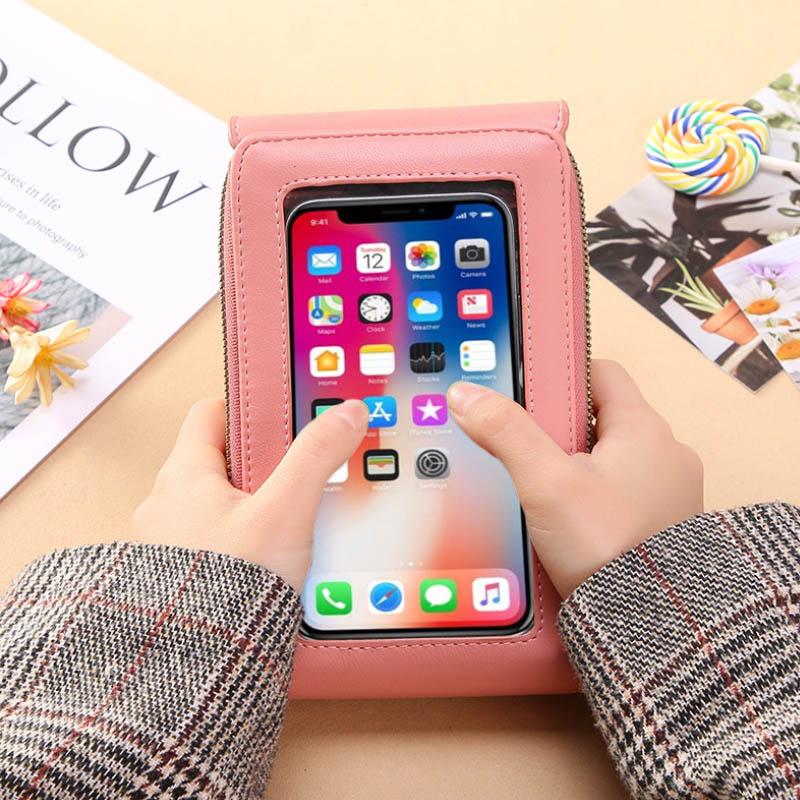 🔥Hot Sale 50% OFF🎁Women's Touch Screen Mobile Phone Messenger Bag🤩