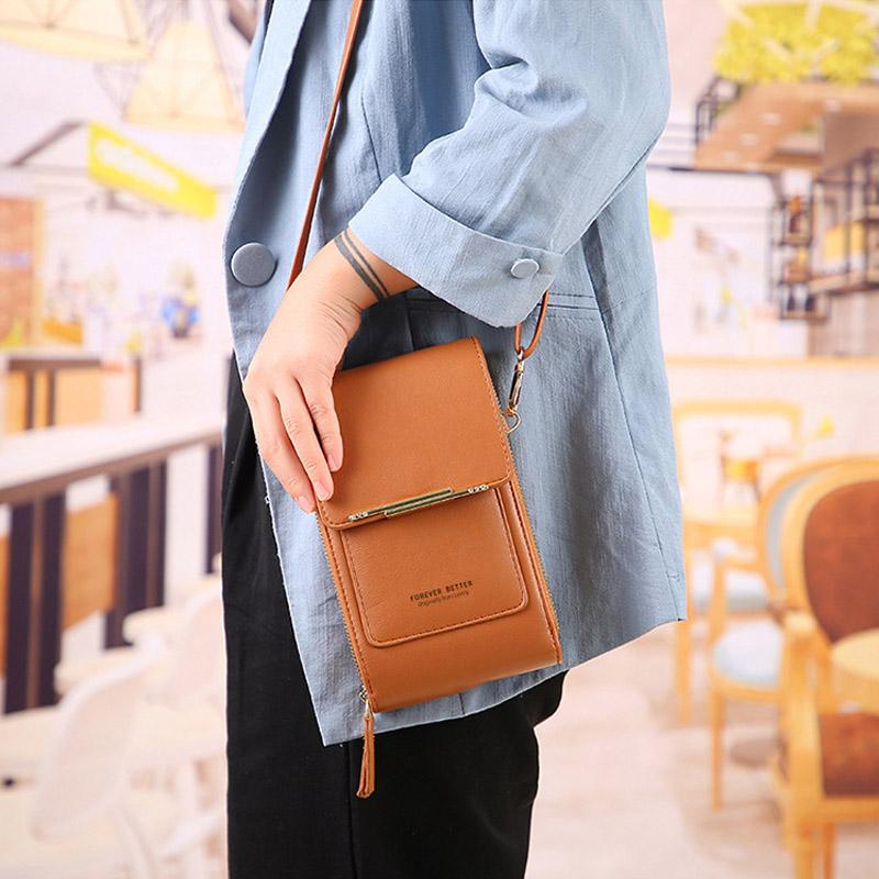 🔥Hot Sale 50% OFF🎁Women's Touch Screen Mobile Phone Messenger Bag🤩
