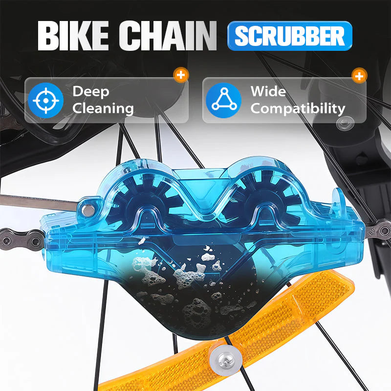 🔥Clean and maintain your bike effortlessly ✨Bicycle chain cleaner