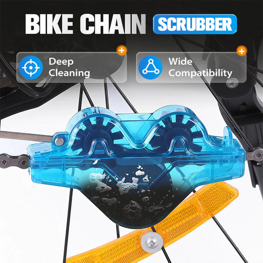 🔥Clean and maintain your bike effortlessly ✨Bicycle chain cleaner