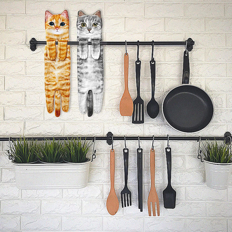 ✨😺Śliczny ręcznik z kotkiem🐾