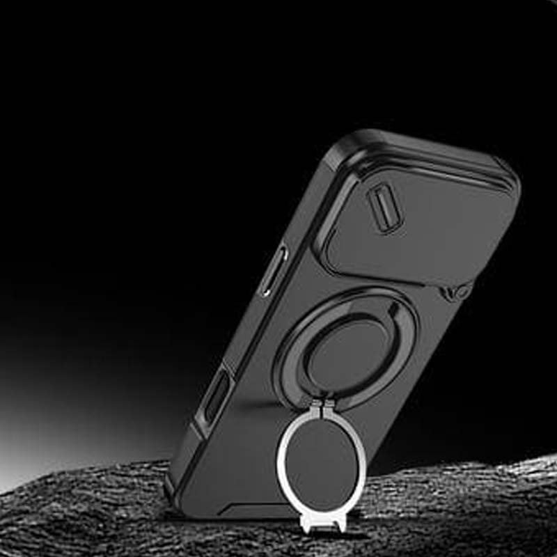 🔥50% OFF🔥 Magnetic phone case with ring holder for iPhone. Military-grade "airbag" protection