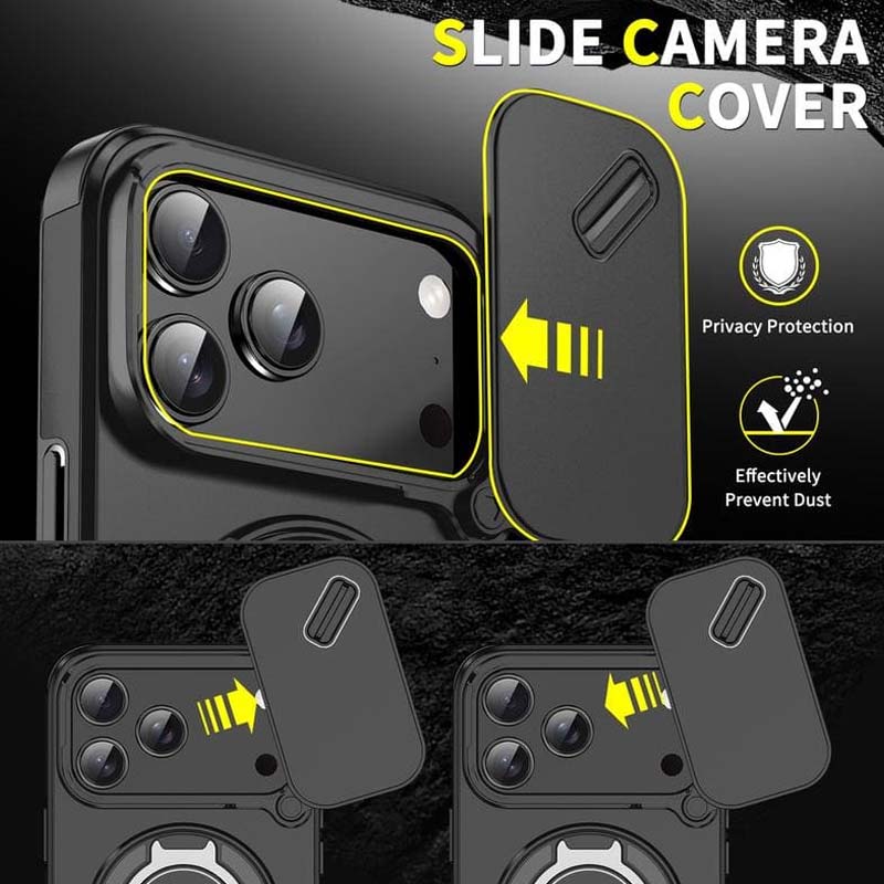 🔥50% OFF🔥 Magnetic phone case with ring holder for iPhone. Military-grade "airbag" protection