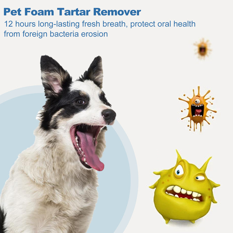 🐾 Foaming Tartar Remover for Pets – Natural Formula & Easy to Use!