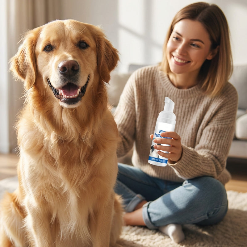 🐾 Foaming Tartar Remover for Pets – Natural Formula & Easy to Use!