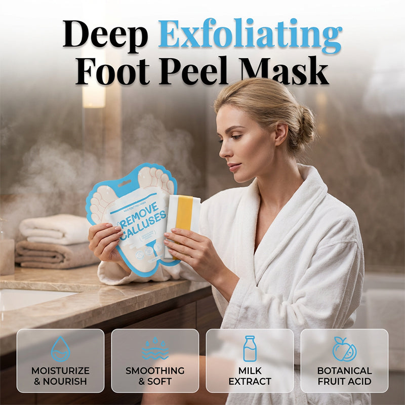 Exfoliating Foot Peel Mask for Callus Removal
