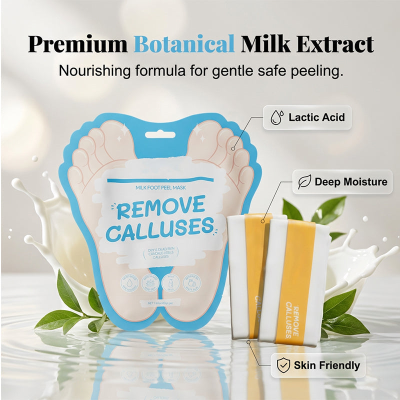 Exfoliating Foot Peel Mask for Callus Removal