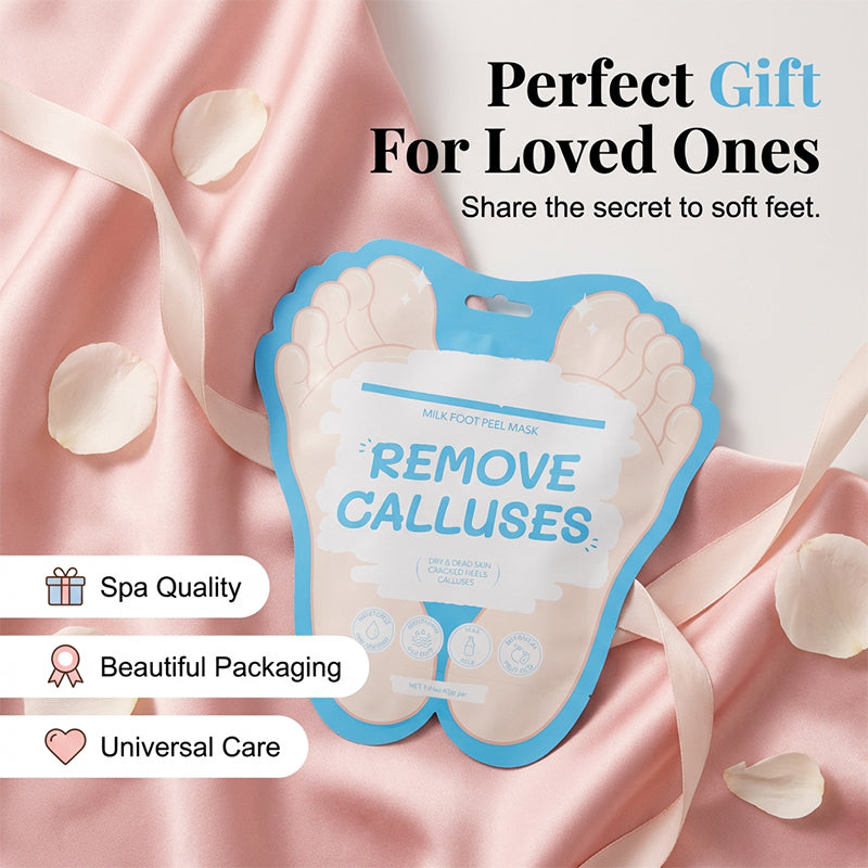 Exfoliating Foot Peel Mask for Callus Removal
