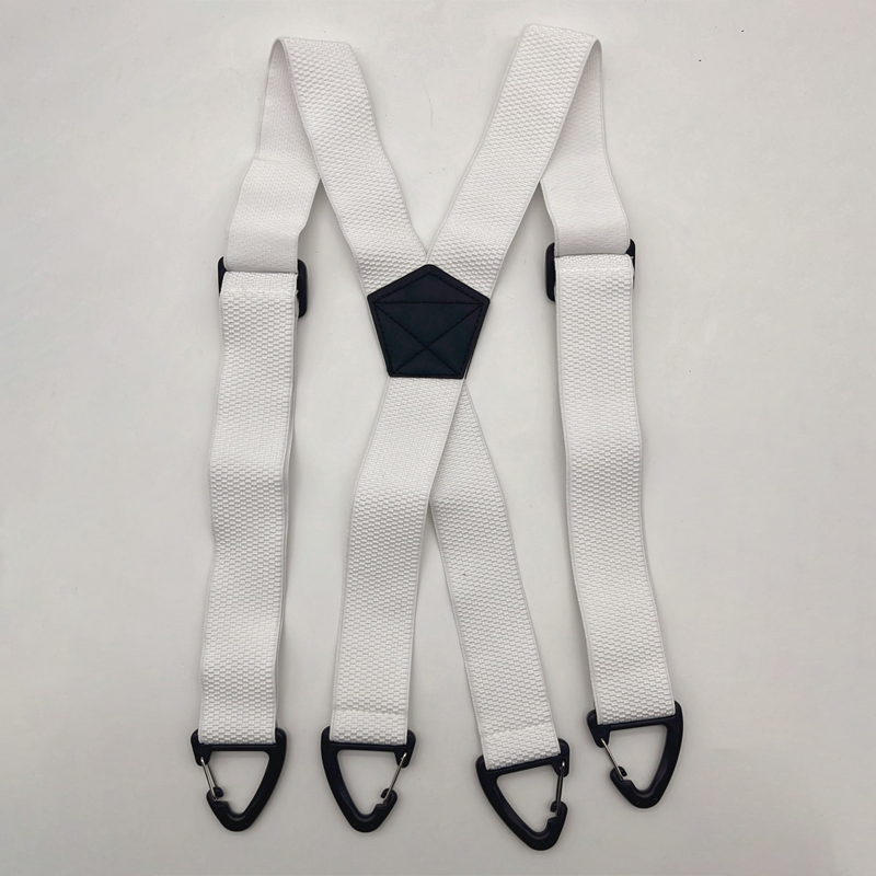 👔 Men's X-Back Suspenders with Heavy-Duty Hook Clips – Wide, Adjustable & Durable for Work & Casual 🎩