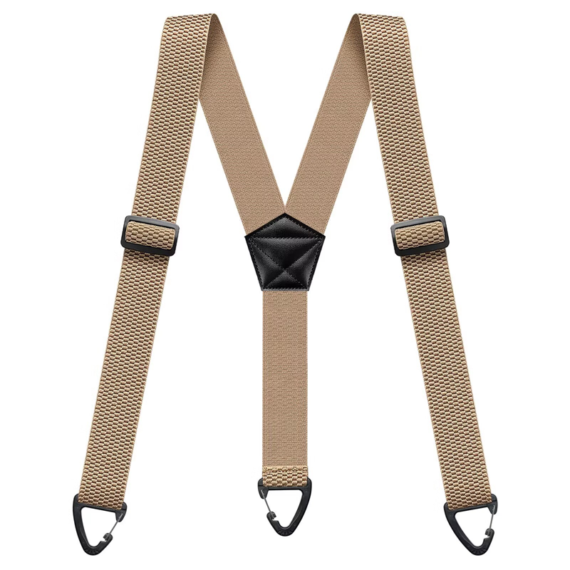 👔 Men's X-Back Suspenders with Heavy-Duty Hook Clips – Wide, Adjustable & Durable for Work & Casual 🎩