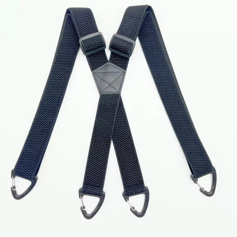 👔 Men's X-Back Suspenders with Heavy-Duty Hook Clips – Wide, Adjustable & Durable for Work & Casual 🎩