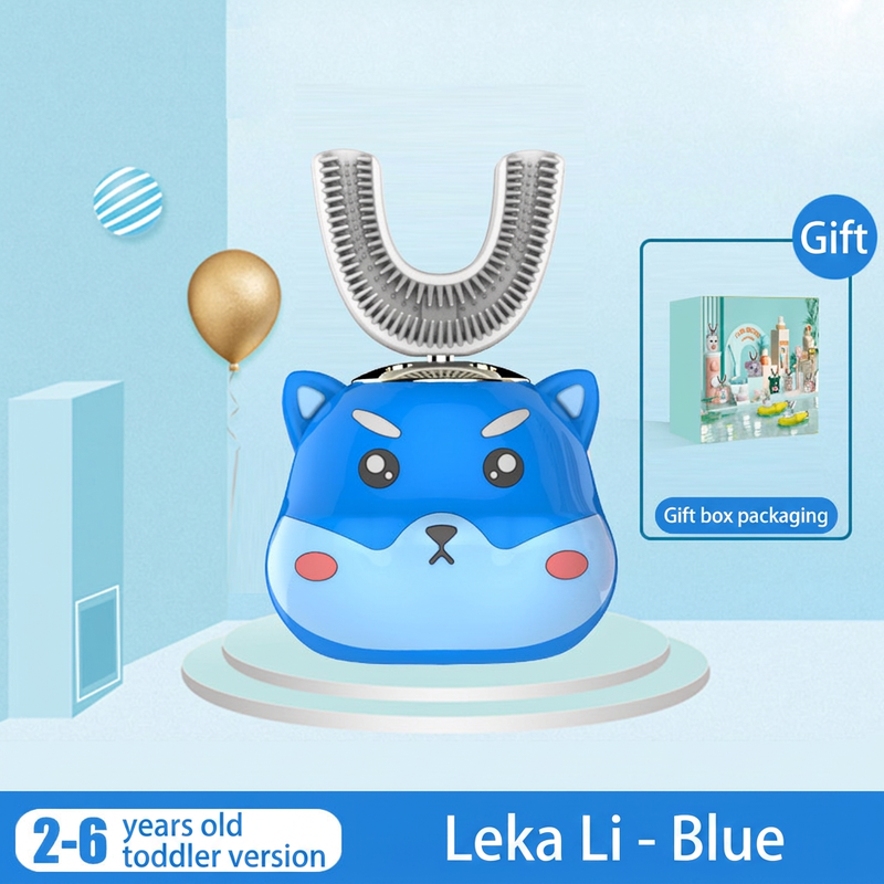 U-shaped automatic electric toothbrush for children