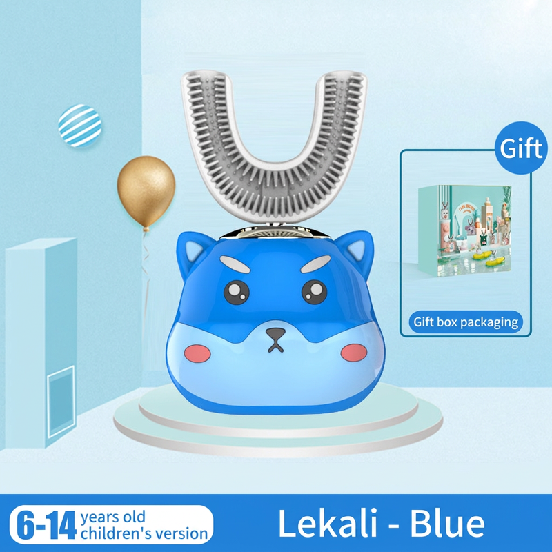 U-shaped automatic electric toothbrush for children