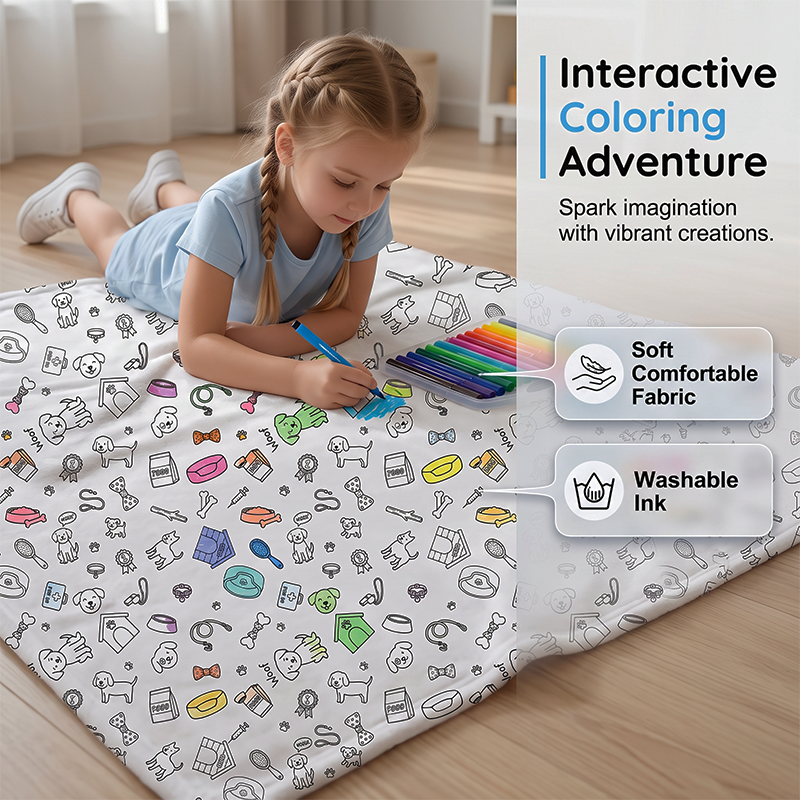 🥳2026 HOT SALE🥳💞50K+ SOLD!💖 50% OFF!💯 Personalised Colouring Blanket – The Unique DIY Gift They’ll Love