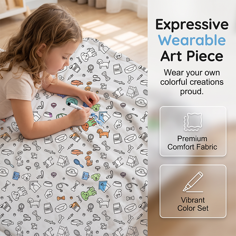 🥳2026 HOT SALE🥳💞50K+ SOLD!💖 50% OFF!💯 Personalised Colouring Blanket – The Unique DIY Gift They’ll Love