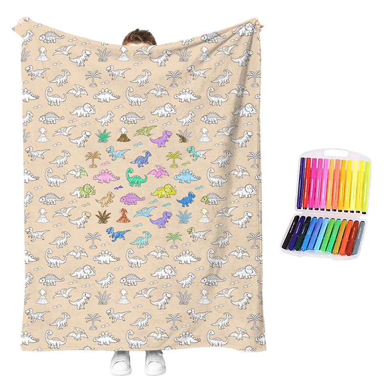 🥳2026 HOT SALE🥳💞50K+ SOLD!💖 50% OFF!💯 Personalised Colouring Blanket – The Unique DIY Gift They’ll Love