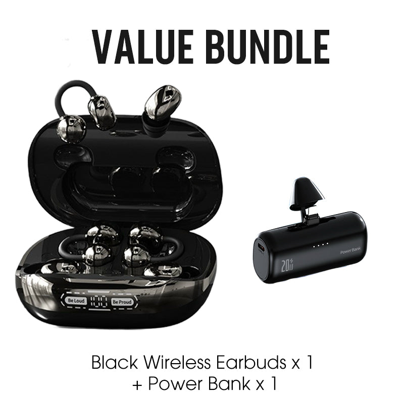 🎁2026 New Arrivals 50% OFF💥Bluetooth 6.0 Earbuds – 96H Playtime, 2-in-1 Design & AI Noise Reduction 🎵