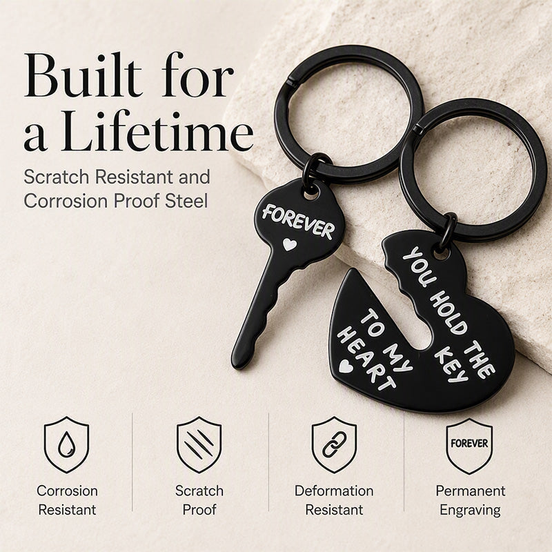 Romantic Couple Keychain Set