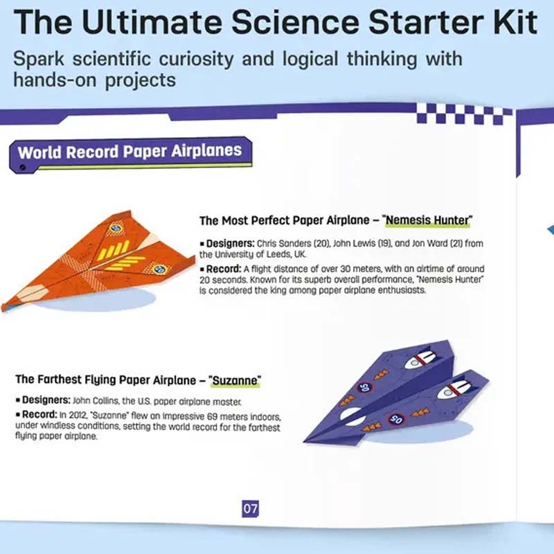 ✈️ 50% OFF NOW! 🎨 Creative DIY Paper Airplane Set for Kids – Fun designs, easy assembly & educational – Perfect for creative play & learning 📐