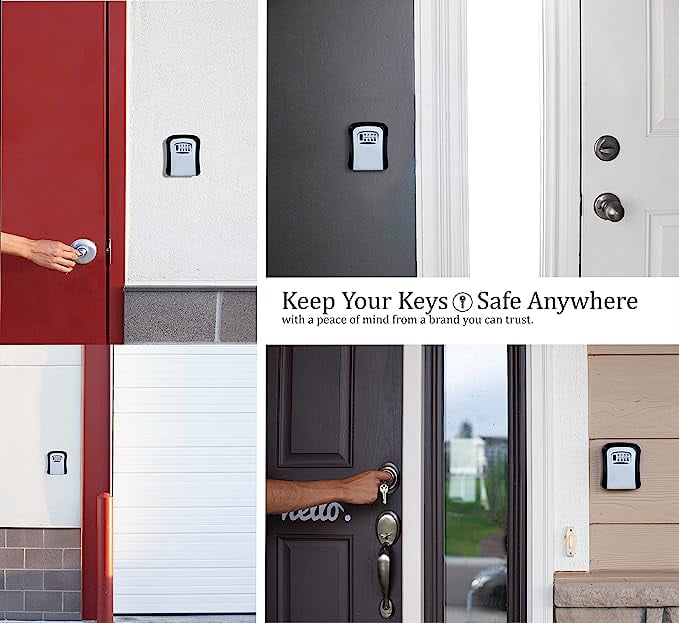 🔐 Save 50%! 🏠 Wall‑Mounted Key Lock Box – Secure, sturdy & easy access ✨