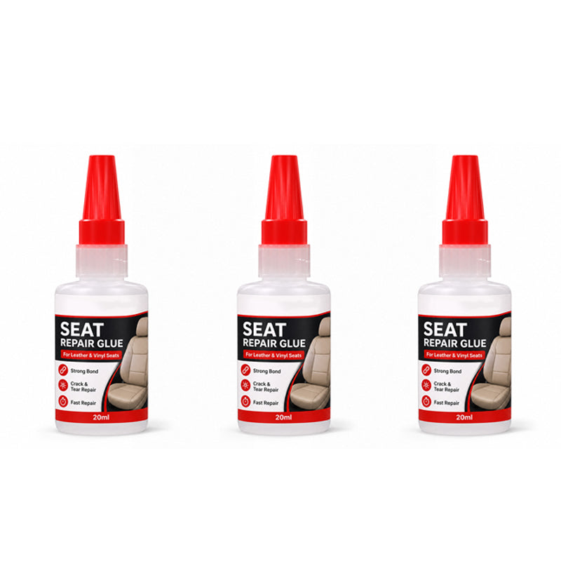 🚗57% OFF NOW! Quick Dry Car Seat Leather Repair Glue‑ Precision Nozzle Vinyl & Leather Adhesive, Permanent Bond Repair Glue for Car Seats, Sofas & Leather Furnitures
