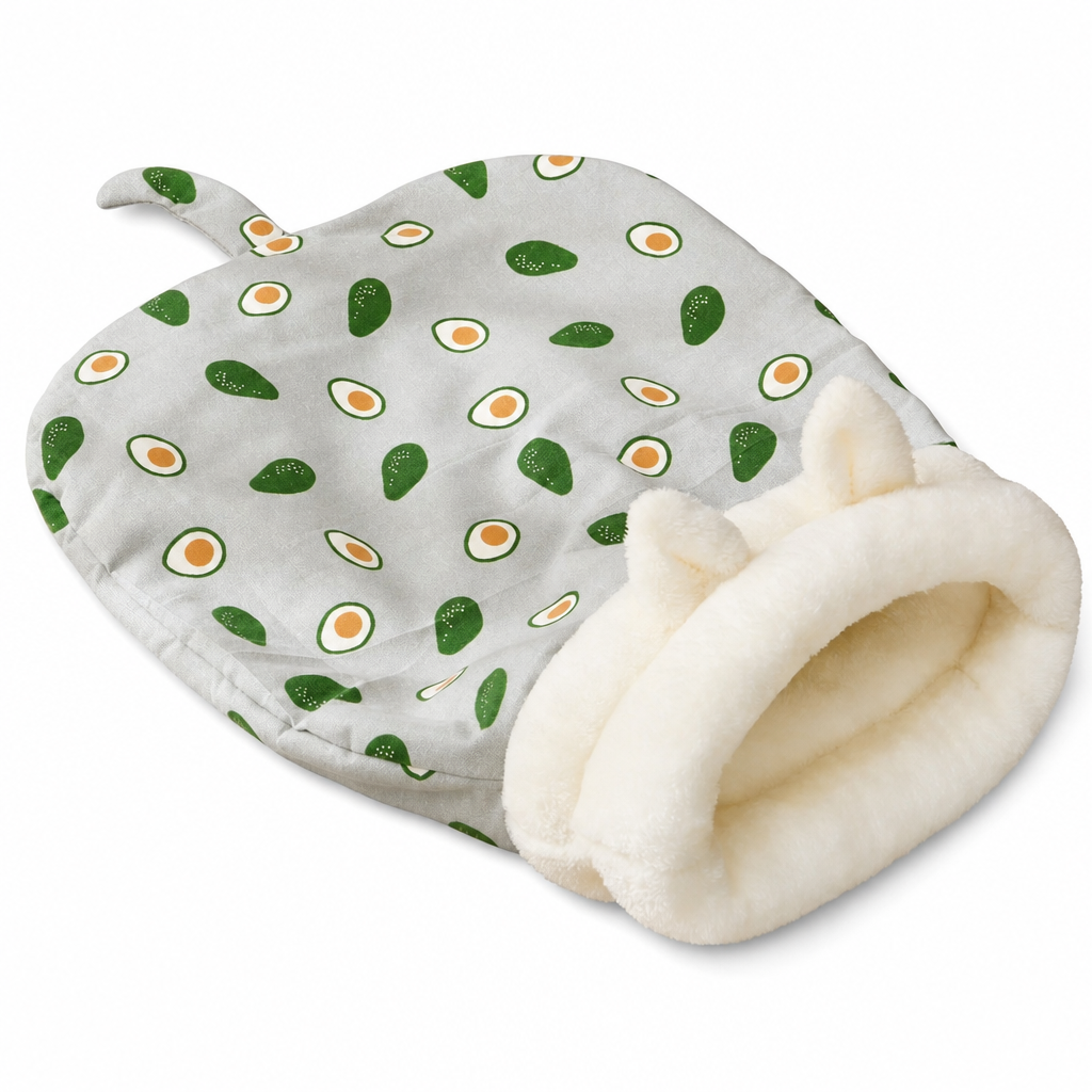 🐾 LIMITED-TIME 49% OFF! 🛏️ Semi Enclosed Warm Pet Sleeping Bag Bed – Windproof, Plush, Cozy 🌨️