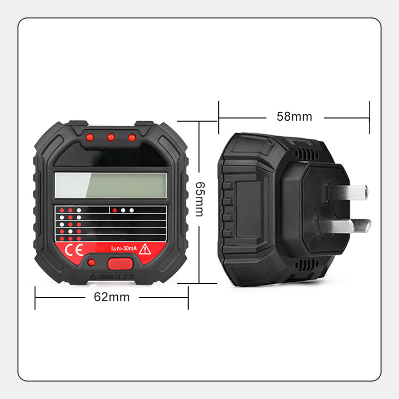 Multi-function Digital Socket Tester